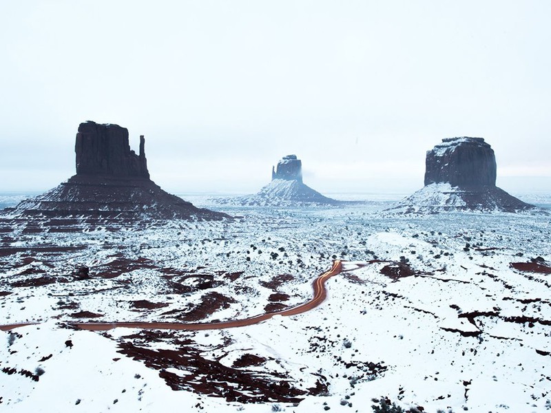 20 "Пыльная"долина". Автор - Tyler Lekki. Национальный парк в штате Юта, США.