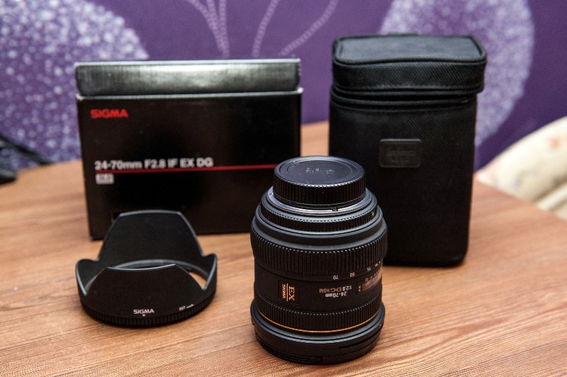 продам объектив SIGMA AF 24-70 mm f/2.8 IF EX DG HSM для Nikon