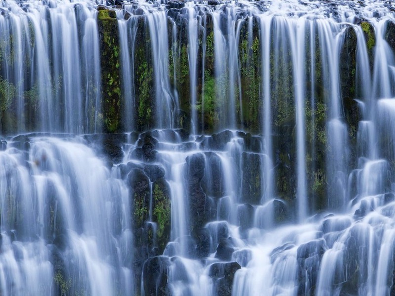 10 Водопад в Шаста-Тринити — национальном лесу на севере штата Калифорния, США. Автор -  Ренни Кауфманн.