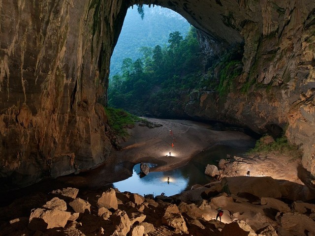 Пещера Hang En, Вьетнам, Фото: Carsten Peter, National Geographic
