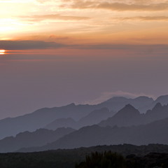 Закат над плато Шира