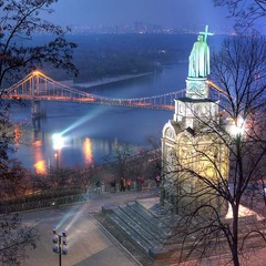 Киев, памятник Владимиру Великому