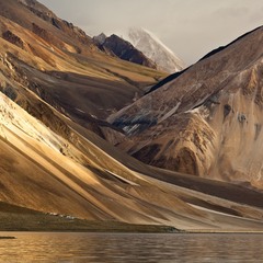 Высокогорный Тибет. Озеро Пангонг Тсо
