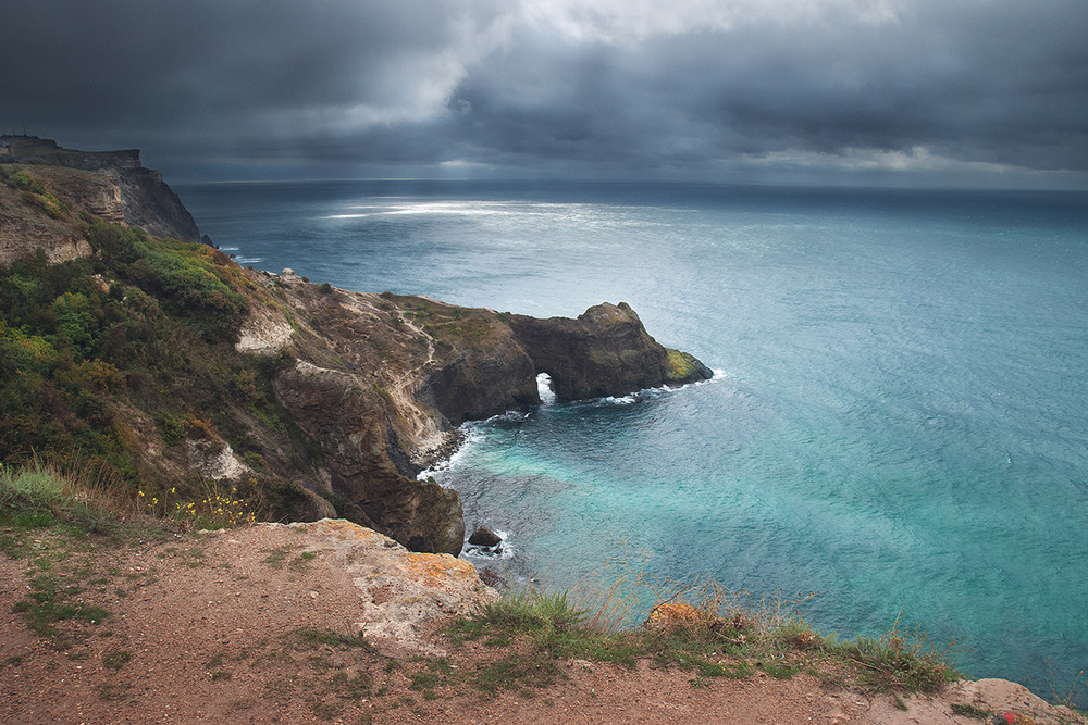 Crimea Fiolent грот Дианы