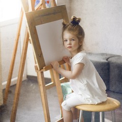 Маленькая художница