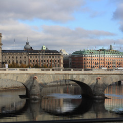 Walking in Stockholm