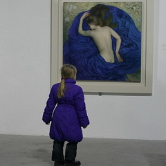 Перша розмова з мистецтвом. З серії "Картинки з виставки".