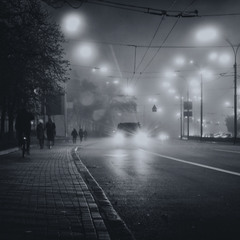 туманный город