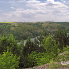 Панорама реки Калюс