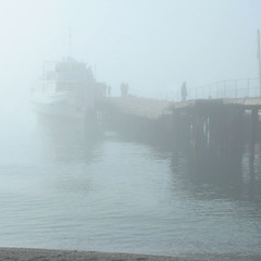 Море в тумане