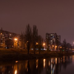 Kiew in der Nacht