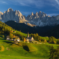 Iconic view of the Dolomites