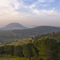 Вид на гору Фавор