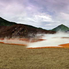 Вулкан.Новая Гвинея