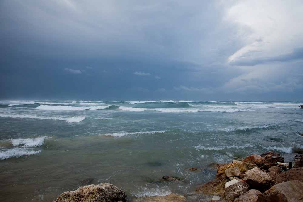 Фото пасмурного моря