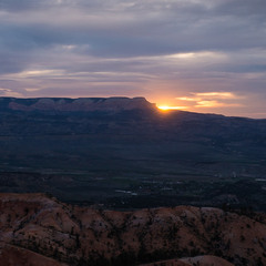 Вcтреча солнца в Bryce Canyon