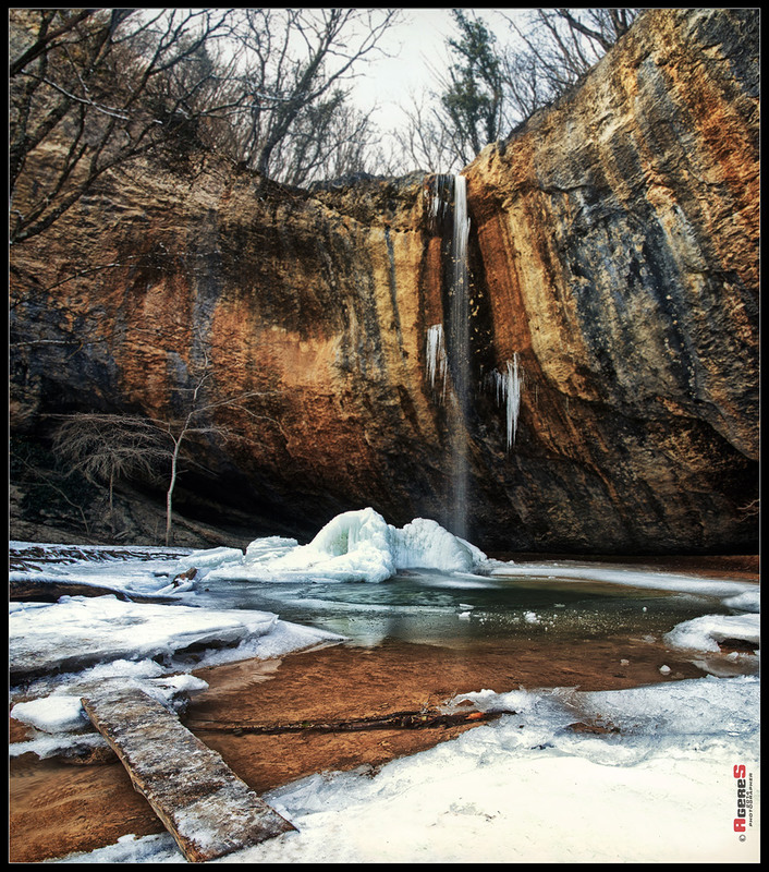 Водопад козырек крым фото