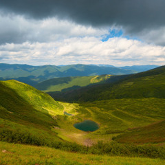 Гірське озеро Ворожеска