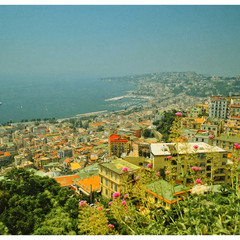 Napoli. Panorama.Costa del Mar