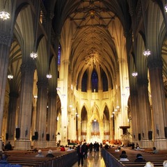 католический кафедральный собор "Святого Патрика" в Нью Йорке