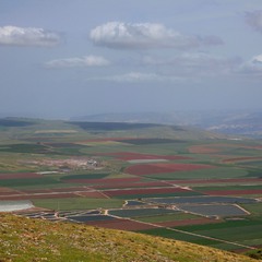 Вид с горы Гильбоа.