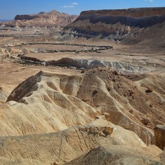 Горы пустыни Негев.