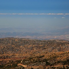 Вид с горы Хермон.