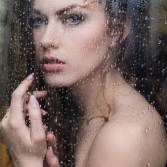 Rainy portrait...