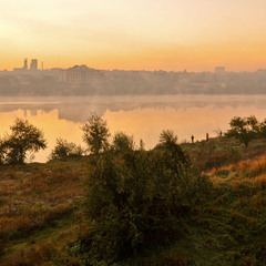 Утро на реке Кальмиус