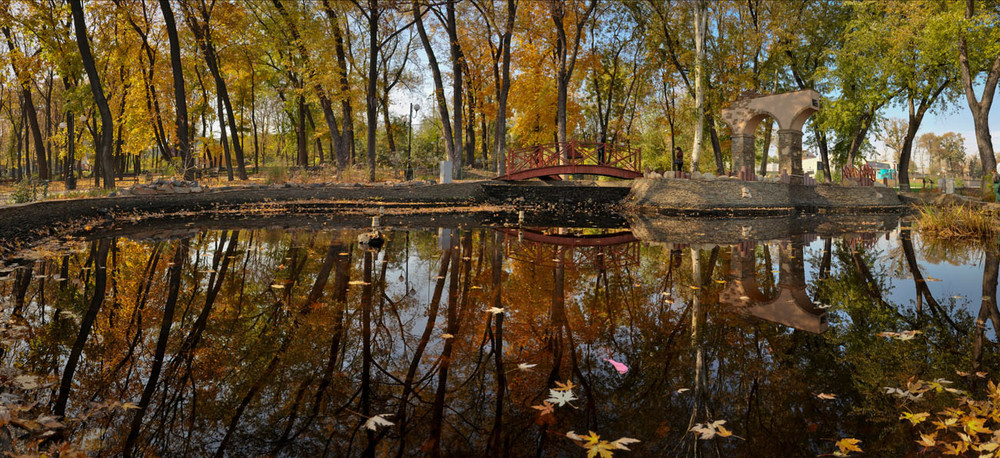 Донецк осенью