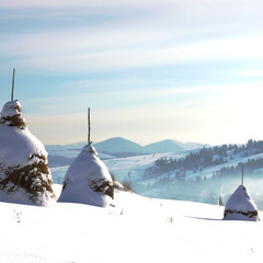 Зима в Закарпатье