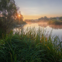 Літня пора на річці Вовча