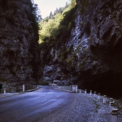 Дорога на озеро Ріца.