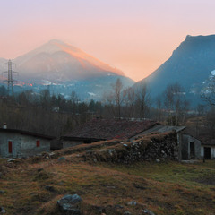 Закат в Итальянском селе