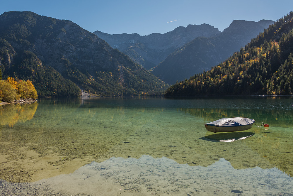 Озеро Plansee Австрия