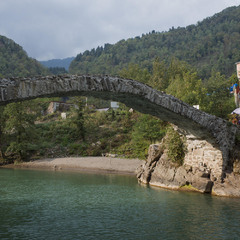 Мост в с.Махунцети. Аджария. Грузия.