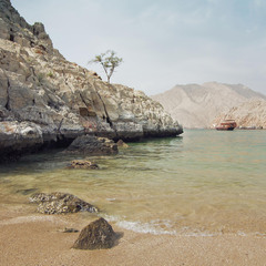 Бухта в Оманском заливе