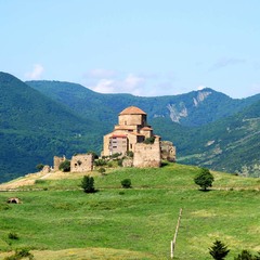 Georgia, Mtscheta, The Holy Cross Monastery of Jvari