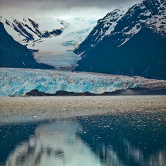 Ледник в Патагонии