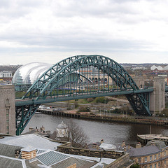 Bridges over the Tyne River