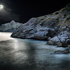 Лунная ночь на Черном море