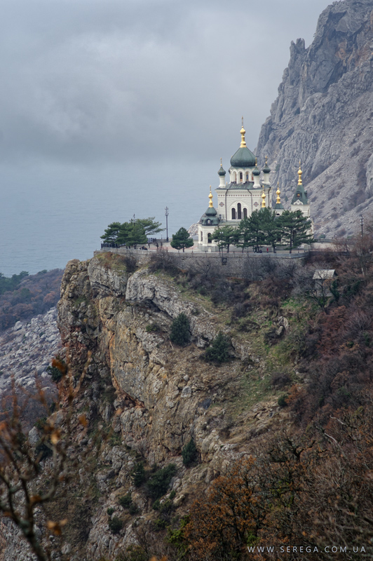 Форос скала Церковь Космонавтов