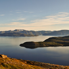 Kvaenangen fjord