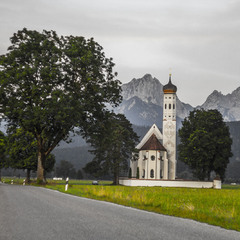 Church by the road
