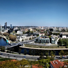 панорама Вільнюса