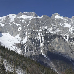 Бродим по заснеженным склонам восточных Альп