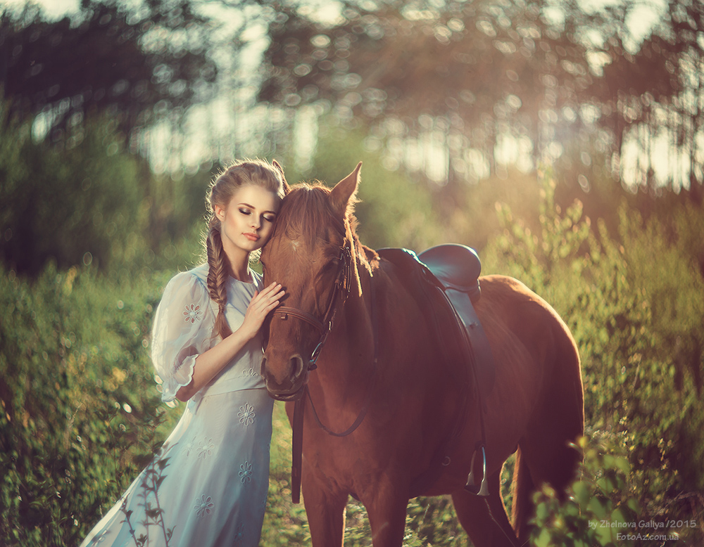 Идеи для фото с лошадью летом