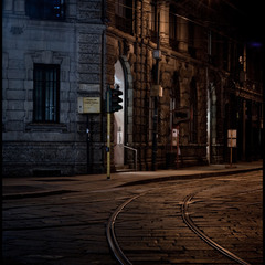 Ночь, улица, фонарь