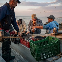 Румынские рыбаки