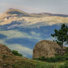 Вид на вершину Чатыр-Дага